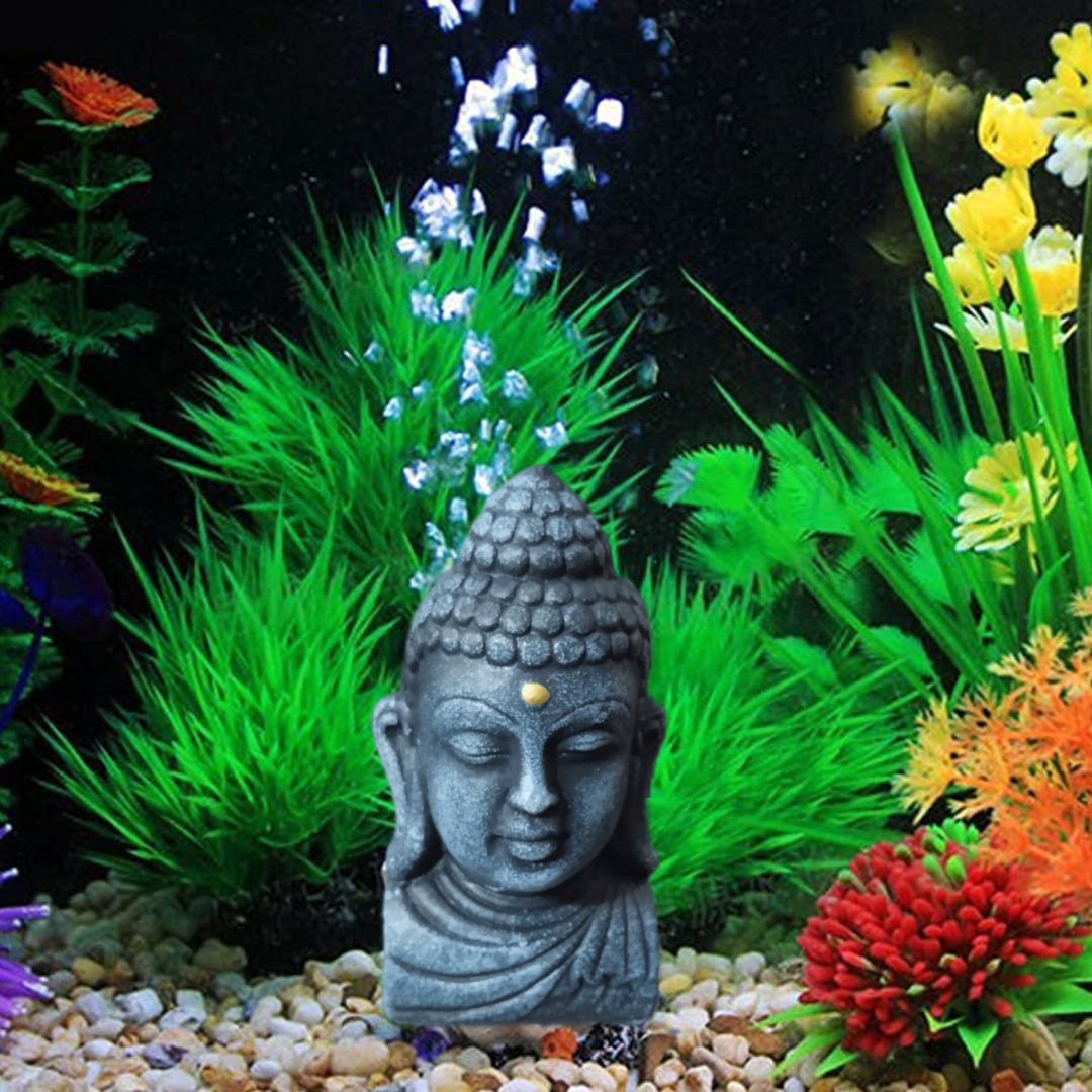 Petzlifeworld Buddha Meditating Statue Perfect for Aquarium Fish Tank  Decoration, Living Room, Office and Home Decoration (Pink), Aquarium Decor,  Aquarium Ornament, मछलीघर की सजावट, एक्वेरियम डेकोरेशन - Petzlife World