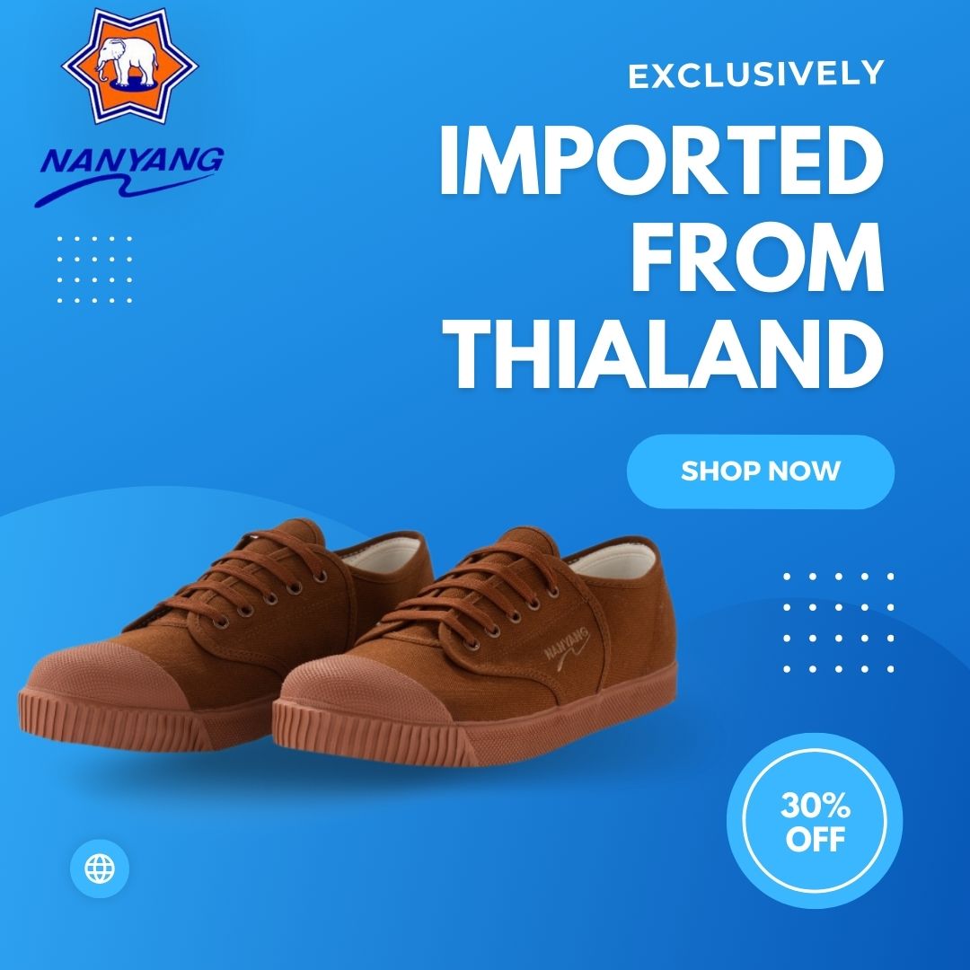 Nanyang Sepak Takraw Shoes | Authentic Thai Footwear | 100% Natural Rubber | Lightweight & Durable for Optimal Performance