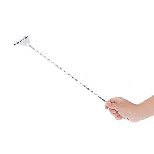 Petzlifeworld Stainless Steel Long Handle Algae Scrapper Extendable (45Cm) with Stainless Steel Blade for Aquarium Fish Tank