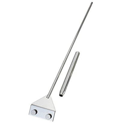 Petzlifeworld Stainless Steel Long Handle Algae Scrapper Extendable (45Cm) with Stainless Steel Blade for Aquarium Fish Tank