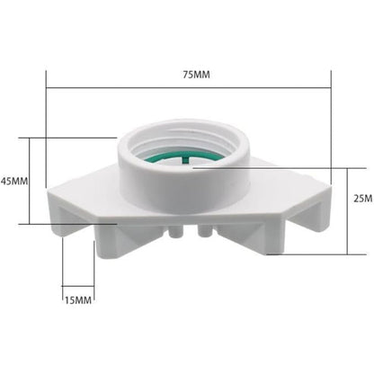 Petzlifeworld Aquarium Fish Tank Water Repleniser Auto Top Off Cap Corner Type | Can Be Used with Any Bottle | Fit for Open Rimless Tank Thickness Upto 10MM | Automatic Water Refiller