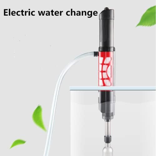 SUNSUN  HXS Series 6W | 300L/Hr Aquarium Electric & DC Multifunction Gravel Cleaner Sand Washing & Water Changer , Quickly and Easily Clean Your Aquarium