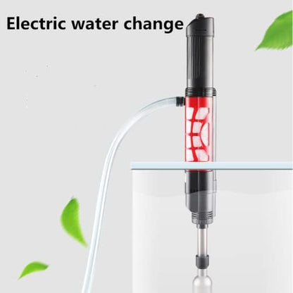 SUNSUN  HXS Series 6W | 300L/Hr Aquarium Electric & DC Multifunction Gravel Cleaner Sand Washing & Water Changer , Quickly and Easily Clean Your Aquarium
