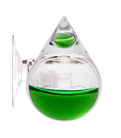 PetzLifeworld Planted Aquarium Water Drop Model Acrylic Co2 Drop Checker | Co2 Indicator with Solution 15ML | Imported | High Accuracy