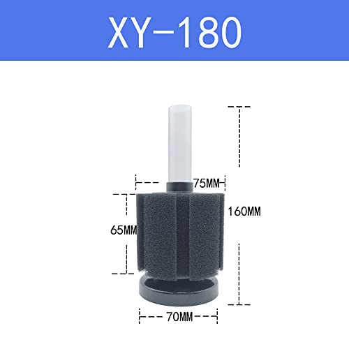 Xinyou XY-180 Super Biochemical Sponge Filter | Suits for Bowl and Up to 1.5 Feet Fish Tank