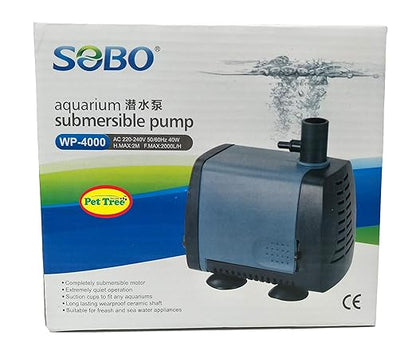 Sobo Submersible Aquarium Water Pump WP Series For Aquarium and Pond