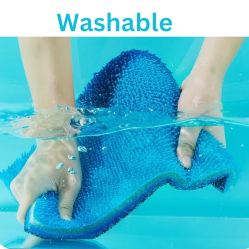 YEE Activated Carbon Infused 8D Multilayer Reusable Cotton Cloth Sponge Filter Pad for Aquarium Cannister,Top,Sump Filter Media Koi Pond Bio Chemical Filter Sponge