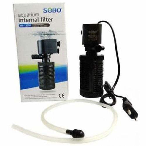 SOBO Aquarium Internal Filter (WP-1200F | 15W | 880L/H |Upto 2 Feet Tank)