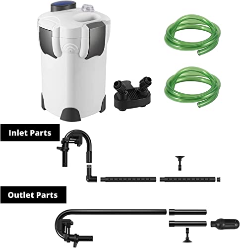 SunSun HW-302 External Canister Filter For Aquarium Fish Tank | 1000L/Hr | Suitable For 2-3 Feet Tank Free Filter Media Combo Worth 500 With This Order