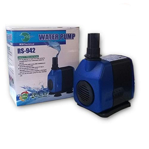 RS Electrical ECO Green Series Energy Saving Efficient Filtering Water Pump (RS-942 | 26 W | 1000L/H) Lift Upto 2.0 Meter