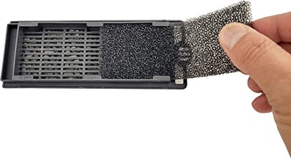 RS Electrical RS - 8003 Eco Green Series Slim Hang On Filter with Surface Skimmer, 3 Layer Filteration | Low Power Consumption | Low Noise | 4.5W - 600L/Hr | Suitable for 3 to 4 Feet Tank