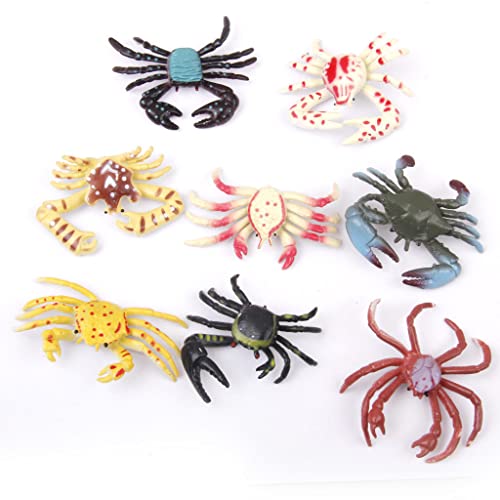 Petzlifeworld Funny Creative Fish Tank Crab Aquarium Toy Fashion Ornament Decor (Pack of 5 - Random Color)