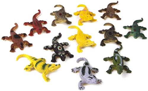 Petzlifeworld Funny Creative Fish Tank Aquarium Fashion Ornament Decor (Pack of 5 - Random Color) (Crocodile)