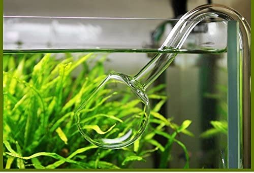 Nepall Premium Poppy Type Aquarium Glass Inlet with Surface Skimmer and Outlet Pipe for Cannister Filter 16MM