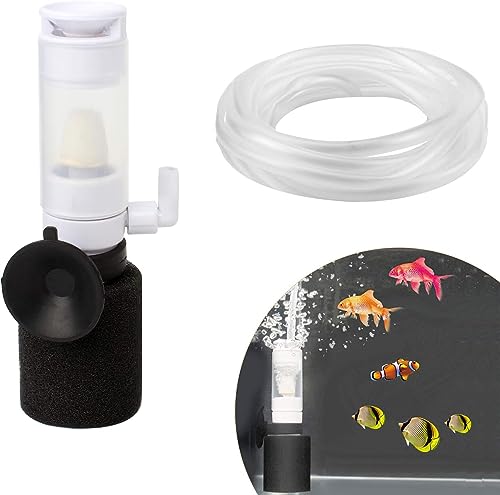 YEE Aquarium Mini Sponge Filter Biochemical Sponge Filters, Ultra Quiet Air Filter with Air Tubing Internal Purifier for Fish Tank Oxygen Increasing and Cycle