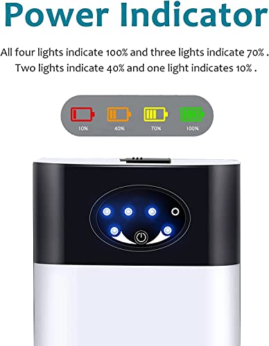 PetzLifeworld Premium White Two Way Air Pump AC/DC - VY-298|with Air Tube and Air Stones |for Aquarium, Fishing and Power Outage|With USB Plug Can Connect With Mobile Charger or Laptop Or Car Chargera