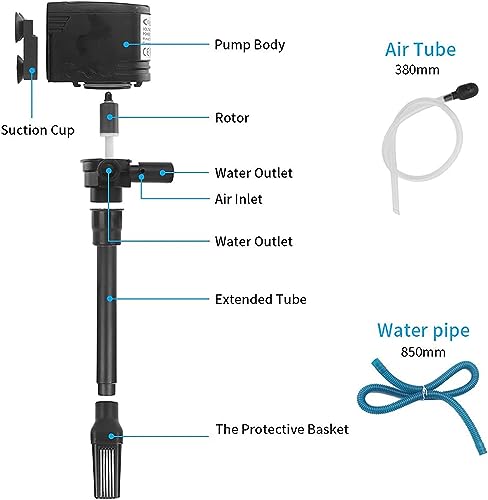 Sobo Aquarium Power Head Multifunction Submersible Pump