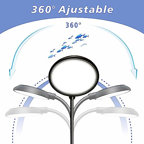 Sobo Ultra Thin Mini Clip Lamp WRGB Light for Nano Tank and Fish Bowl | Y- 3 Watts  | 360* Flexible | Splash Proof