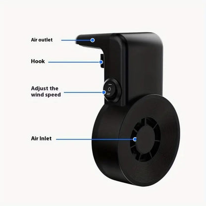 Petzlifeworld LY-V1 | 2W (Black) Suitable for tanks under 1.5 feet Aquarium Cooling Fan with 2-Speed Control