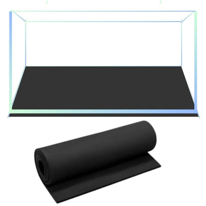 Petzlifeworld Heavy-Duty Aquarium Rubber Mat for Fish Tank Base Safety – Water Resistant, Shock Absorbing & Easy to Trim/ 6mm