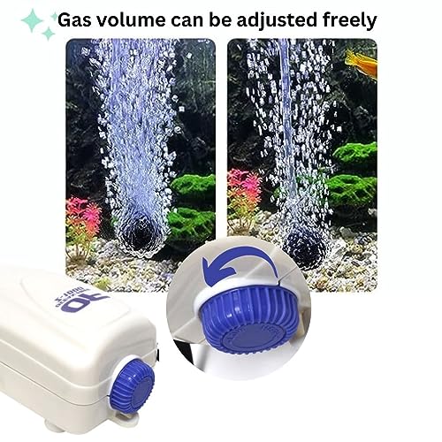 Ocean Free Z-1000 Zero Noise Aquarium Air Pump | Power: 1.8W | Flow: 1200 cc./min