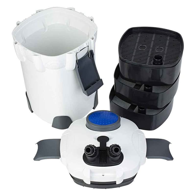 SunSun HW-302 External Canister Filter For Aquarium Fish Tank | 1000L/Hr | Suitable For 2-3 Feet Tank Free Filter Media Combo Worth 500 With This Order