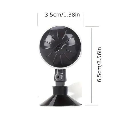 petzlifeworld 1  Pcs Aquarium Air Stone Bubble Diffuser, Black Plastic Dome with Strong Suction Cup for Hydroponics Air Pump Bucket Small Ponds Reservoir