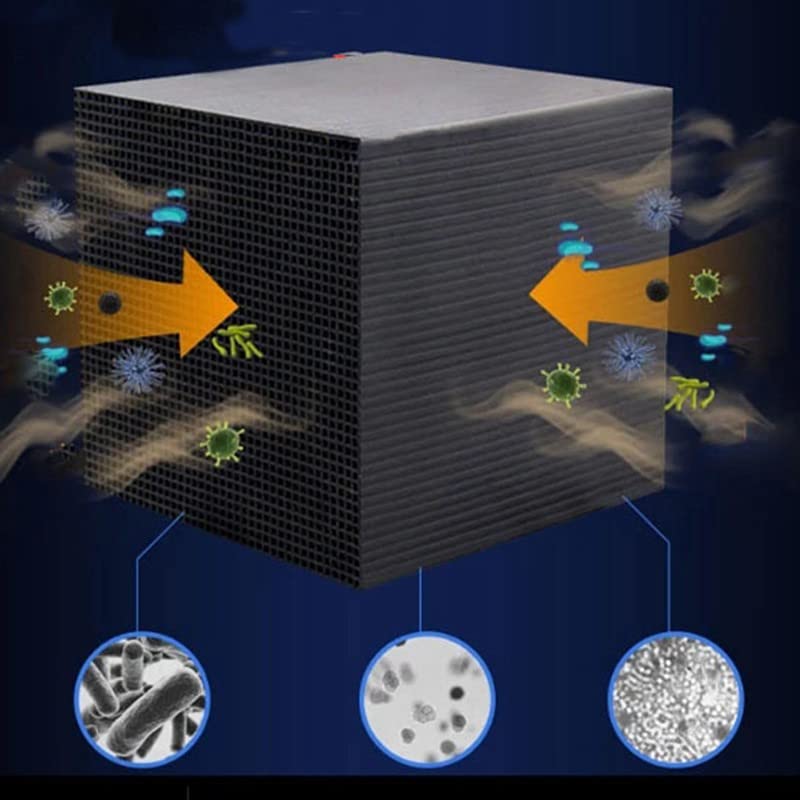 YEE Bee Cubic Aquarium Activated Charcoal Ultra Strong Water Purifier Magic Cube Fish Tank Filter Media (Size : 10x10x10CM)