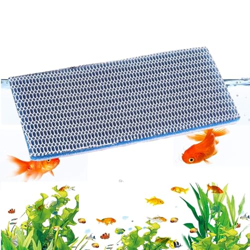 YEE Upgraded 8D Multi Layer Reusable Aquarium and Koi Pond Filter Media Sponge for Cyrstal Clear Water | No Clog | Washable | Long Lasting (50 * 11 CM)