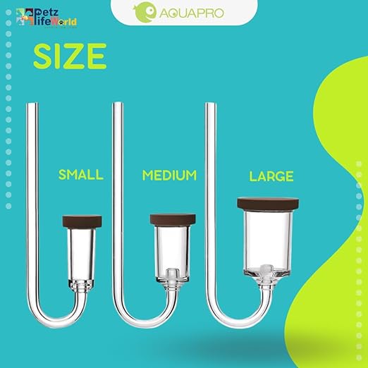 Aquapro Acrylic MicroBubbles Co2 Diffuser for Planted Aquarium with Bu ...