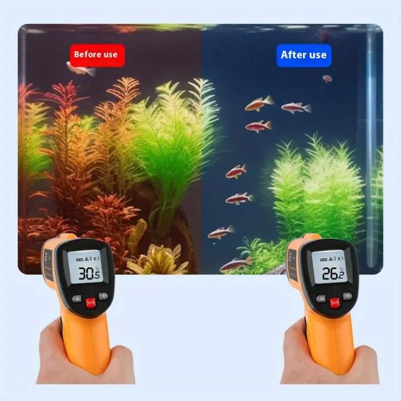 Petzlifeworld LY-V1 | 2W (Black) Suitable for tanks under 1.5 feet Aquarium Cooling Fan with 2-Speed Control