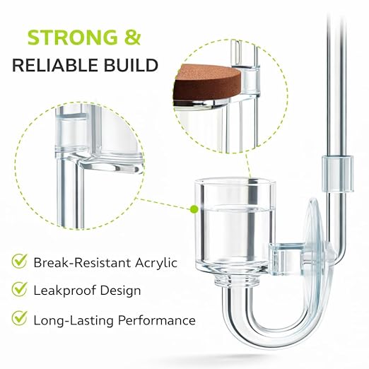 Aquapro Acrylic MicroBubbles Co2 Diffuser for Planted Aquarium