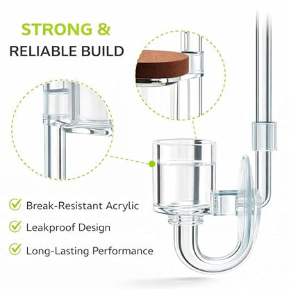 Aquapro Acrylic MicroBubbles Co2 Diffuser for Planted Aquarium