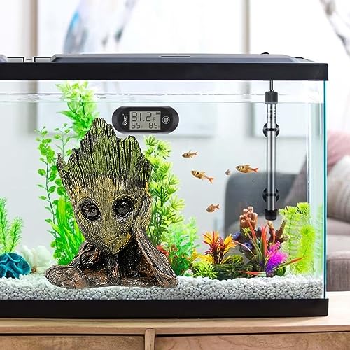 Petzlifeworld 6.5 Inch (16 * 13 * 10 Cm) Groot for Aquarium Fish Tank Decoration and Home Decoration | Hallow Fibre Material | Realistic Look