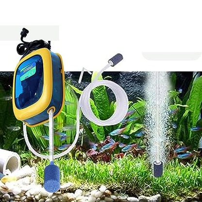 SOBO SB-9905A Fish Tank 2 Way Aquarium Air Pump | Power: 4.2 Watts | Flow : 11.5 L/H