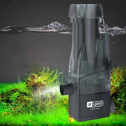 YEE Aquarium Fish Tank Internal Surface Skimmer Oil Film Remover with Flow Adjustment Controller | YDQ-018 | 3.5 Watts | 400L/Hr Suitable Upto 3 Feet Tank