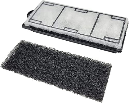 RS Electrical RS - 8003 Eco Green Series Slim Hang On Filter with Surface Skimmer, 3 Layer Filteration | Low Power Consumption | Low Noise | 4.5W - 600L/Hr | Suitable for 3 to 4 Feet Tank