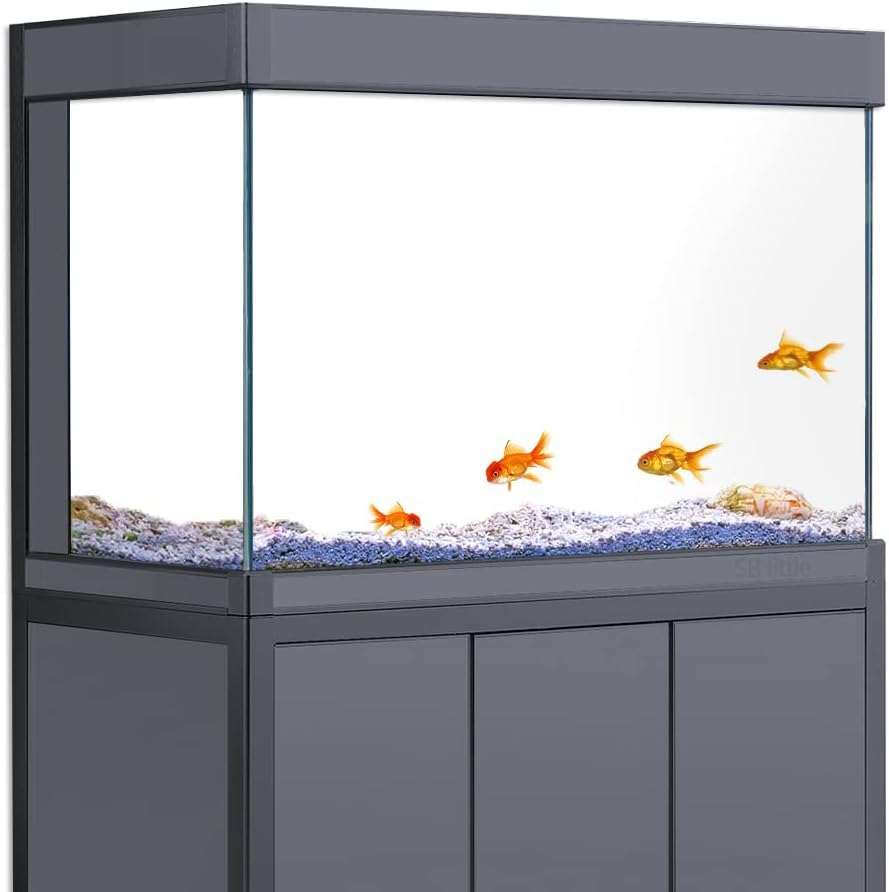 Petzlifeworld (Frost) Aquarium Fish Tank Background Sticker Poster