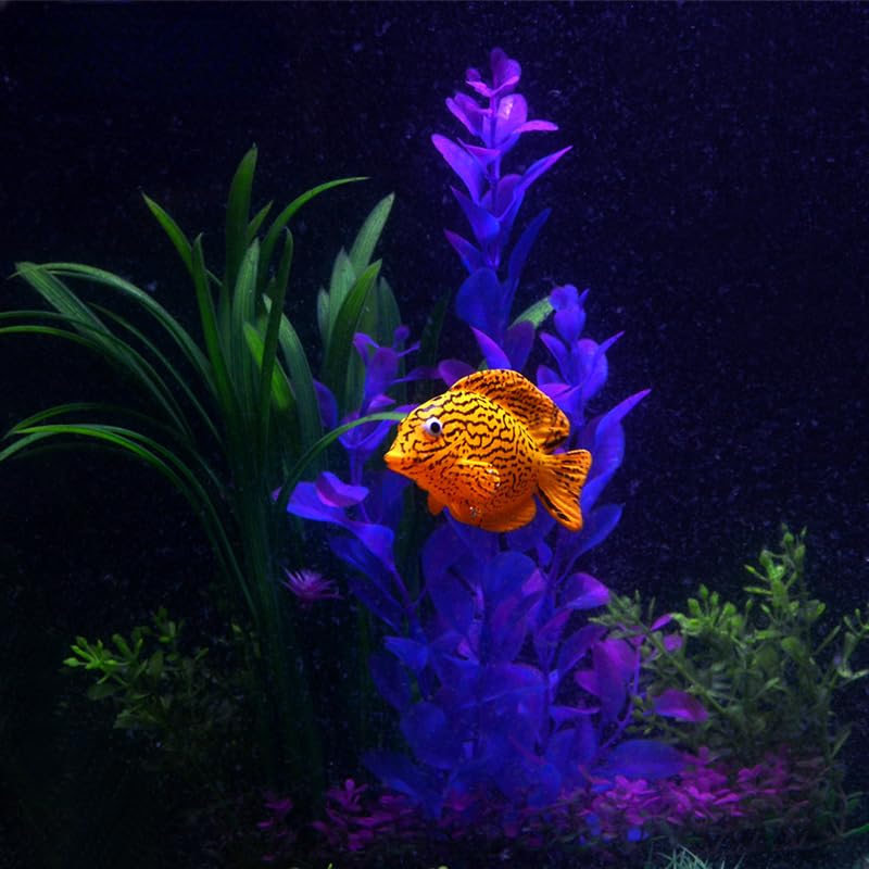 PetzLifeworld 2 Pcs Artificial Silicon Floating Simulating Fake Fish f ...