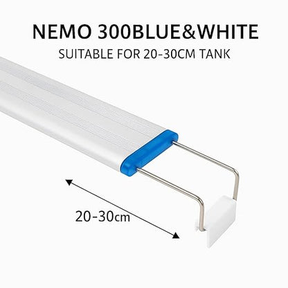 Nemo P-300  Aquarium LED Light – Suitable for 20–30 cm Tanks | Energy Efficient, High Color Rendering, Ultra-Thin Design