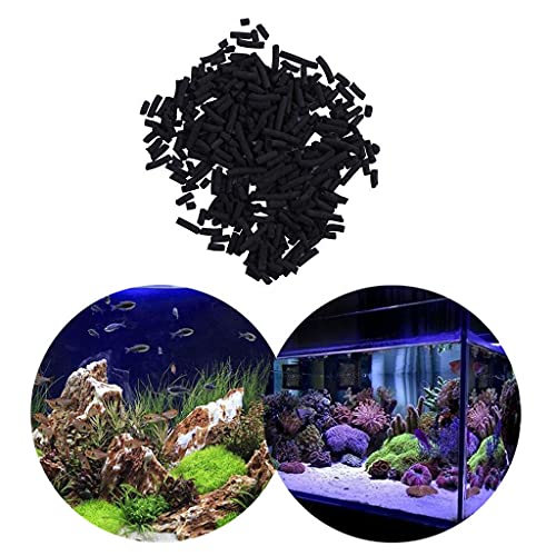 Boyu Activated Carbon Filter Media with Net Bag for Aquarium Fish Tank | Removes Impurities, Odor, Chlorine & Heavy Metals