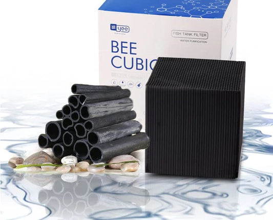 YEE Bee Cubic Aquarium Activated Charcoal Ultra Strong Water Purifier Magic Cube Fish Tank Filter Media (Size : 10x10x10CM)