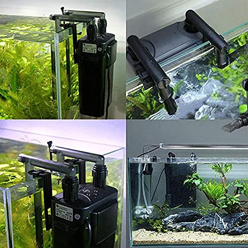 Rs Electrical RS-930  External Hang on Back Cannister Filter Multiple Stage Filtration(Suits Upto 2.5Ft Tank) | Power :6W | Flow:  500 L/Hr
