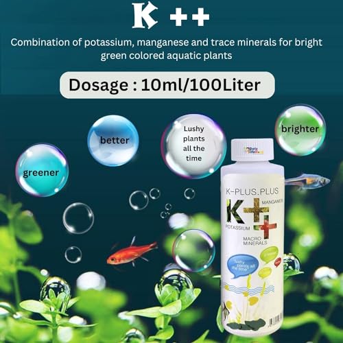 Aquatic Remedies (Pack of 3) Aquarium Plant Health Formula 120ml & Plant Food 120ml & K-Plus Plus 100ml