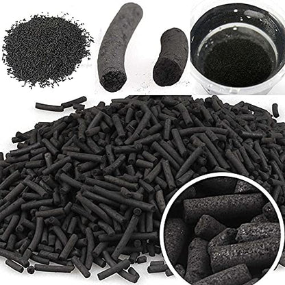 Boyu Activated Carbon Filter Media with Net Bag for Aquarium Fish Tank | Removes Impurities, Odor, Chlorine & Heavy Metals
