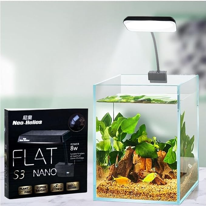 Neo Helios Flat Nano S3 Plus, Full Spectrum Planted Tank Aquarium Light