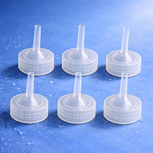 Petzlifeworld (6 PCS) Artemia Brine Shrimp Hatching Kit Caps – Soda Bottle Compatible DIY Hatchery Tool for Aquarium Fish Feeding | Transparent, Leak-Proof, Easy to Use