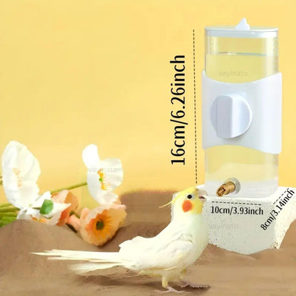 Petzlifeworld 280ml (Random Color) Automatic Bird Water Dispenser with Brass Nozzle