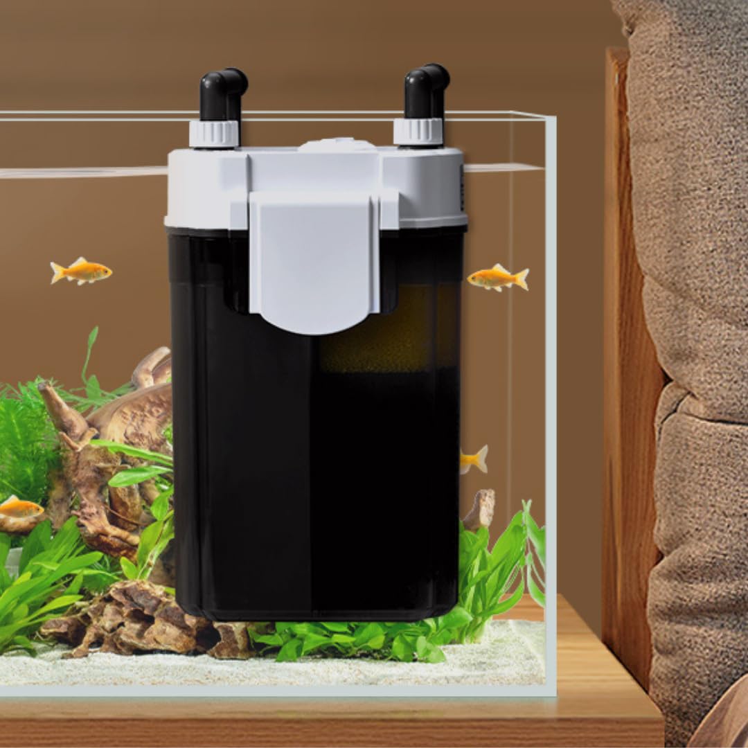 YEE YBB-001 Aquarium Fish Tank External Hang On Canister Filter, Suits Upto 4 Feet Fish Tank