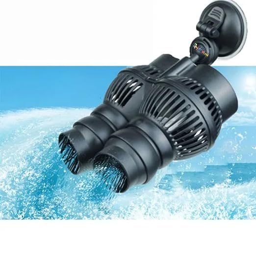 Sunsun JVP-200 Double Head Aquarium Fish Tank Wave Maker Pump | Power : 6W | Flow : 5000L/H